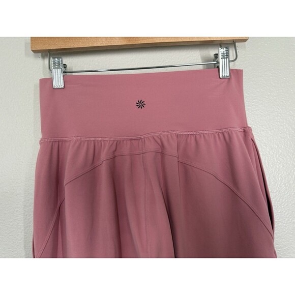 Athleta Salutation Jogger Powervita Yoga Fitness Pants Size Small S Antique Rose - Picture 8 of 14